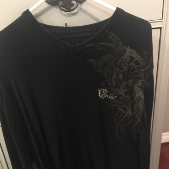 Ezekiel V neck sweater - Picture 1 of 4